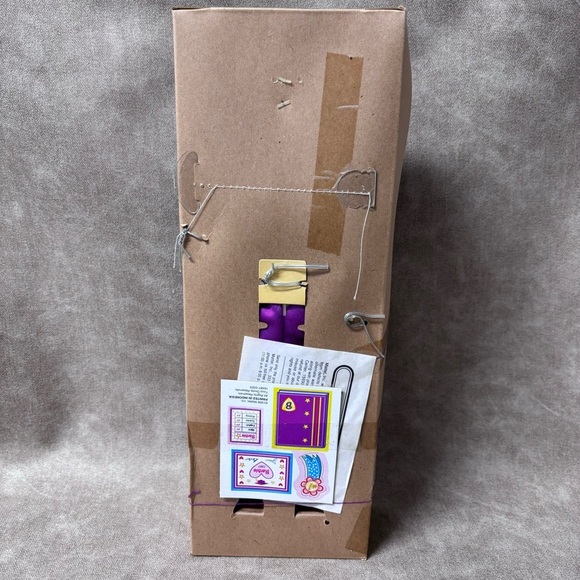 Class of 1997 Graduation BARBIE Doll *Blond w/Purple Gown,Diploma & Bouquet - Picture 4 of 4